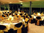 black and gold chair covers
