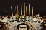 Black and gold decoration